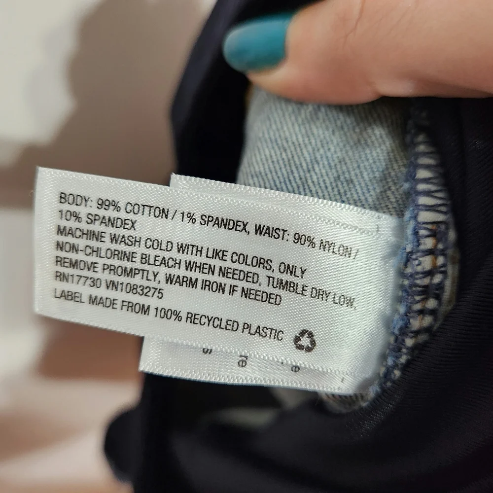 Isabel Maternity | Denim Maternity Shorts Size 10